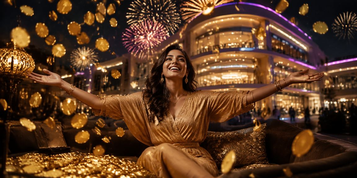 Live dealer interacting with players at 9607 online casino
